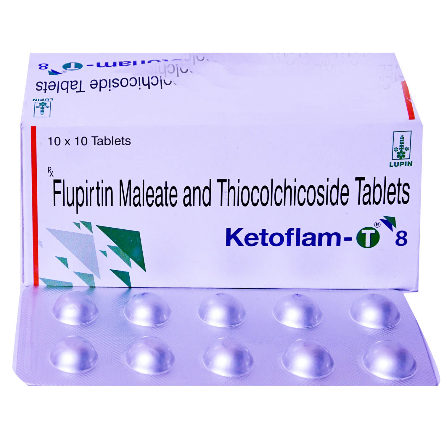 Buy Ketoflam T 8 mg Tablet 10's Online