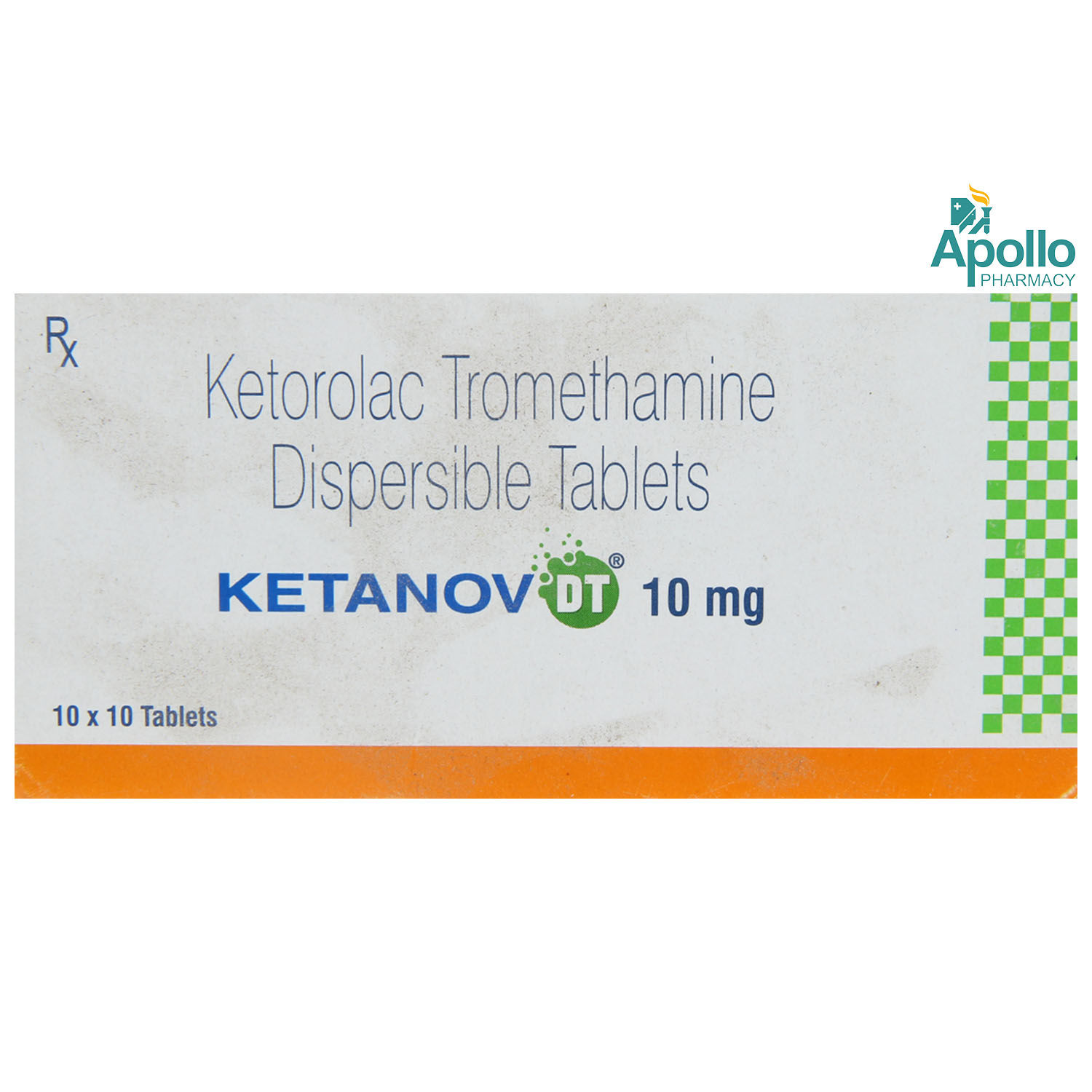 Buy Ketanov DT 10 Tablet 10's Online