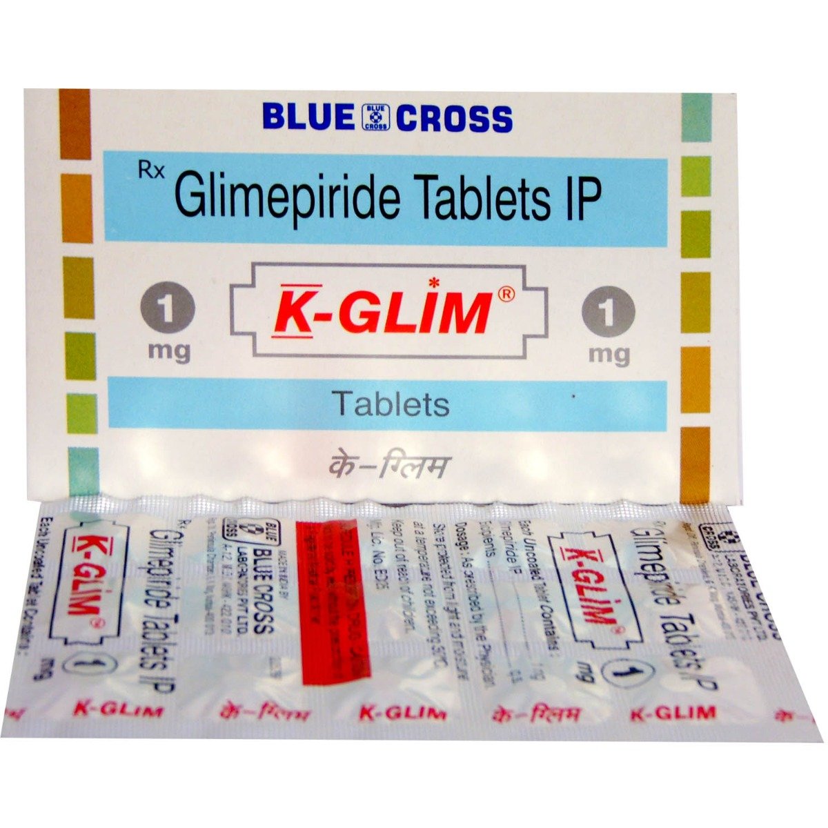 K-Glim 1 mg Tablet 10's, Pack of 10 TabletS K-Glim 1 mg Tablet 10's, Pack of 10 TabletS