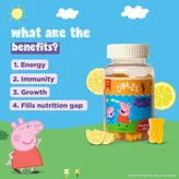 KIDDOZE Multivitamin Lemon Gummies for Kids, 60 Count, Pack of 1