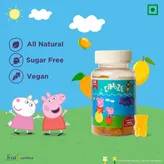 Kiddoze Calcium Mango Gummies for Kids, 60 Count, Pack of 1