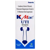 K Mac Uti Sugar Free Oral Suspension 100 ml, Pack of 1 ORAL SUSPENSION