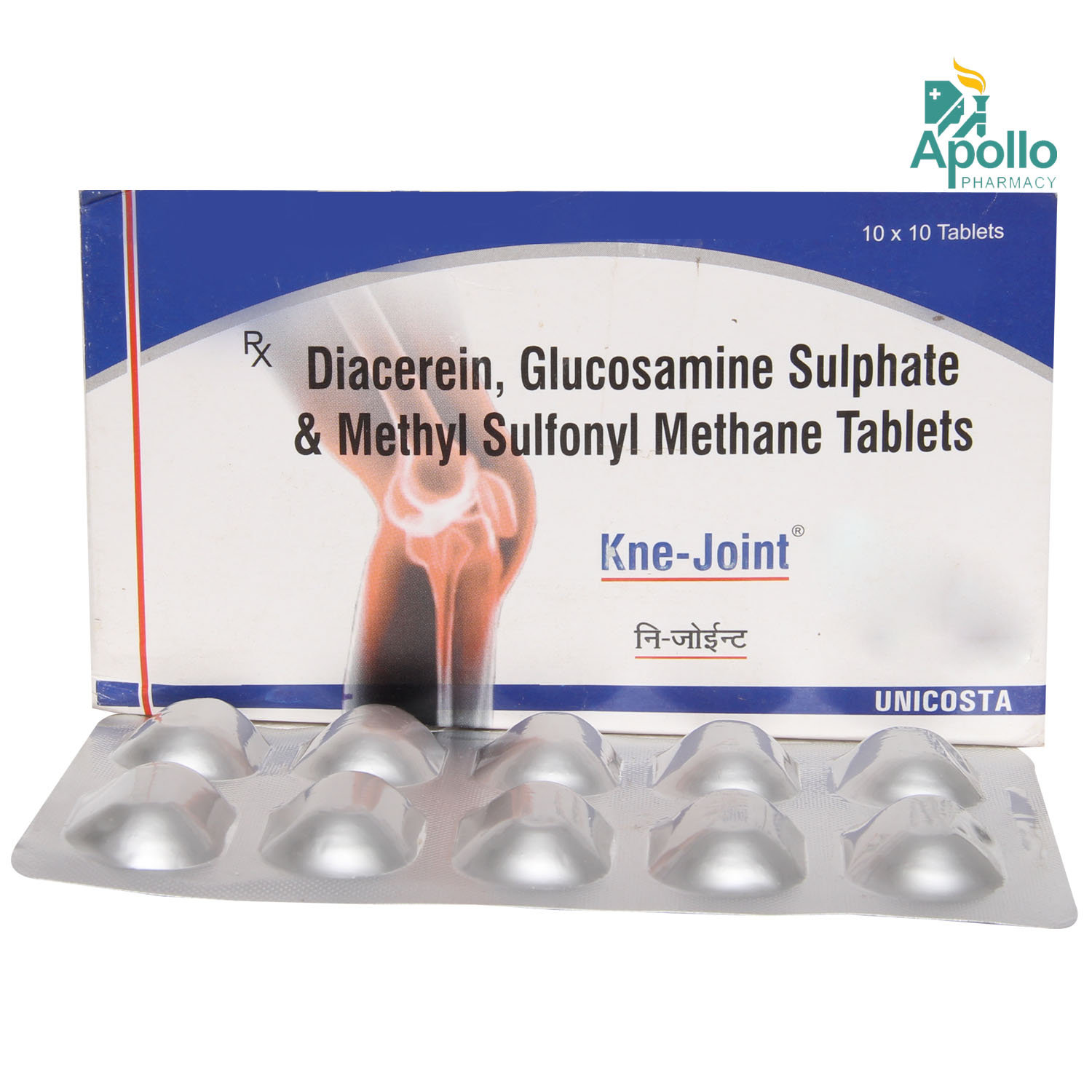 Kne Joint Tablet 10's, Pack of 10 TabletS Kne Joint Tablet 10's, Pack of 10 TabletS