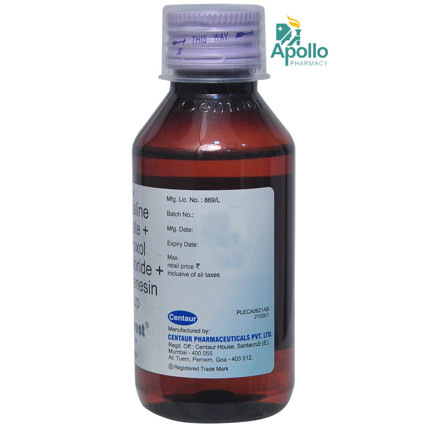 Kofarest Syrup 100 ml, Pack of 1 Syrup Kofarest Syrup 100 ml, Pack of 1 Syrup