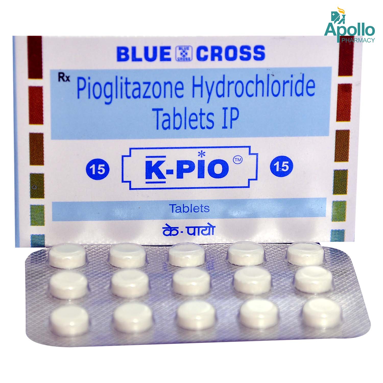 K-Pio 15 Tablet 15's, Pack of 15 TABLETS K-Pio 15 Tablet 15's, Pack of 15 TABLETS