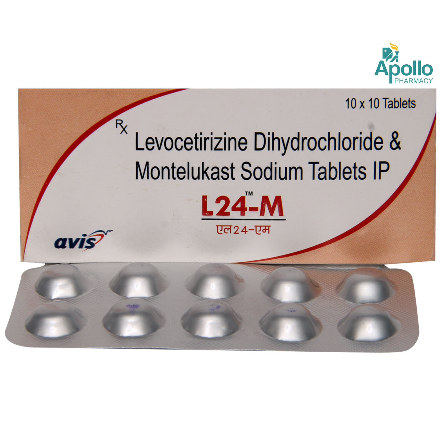 L 24 M Tablet 10's, Pack of 10 TABLETS L 24 M Tablet 10's, Pack of 10 TABLETS