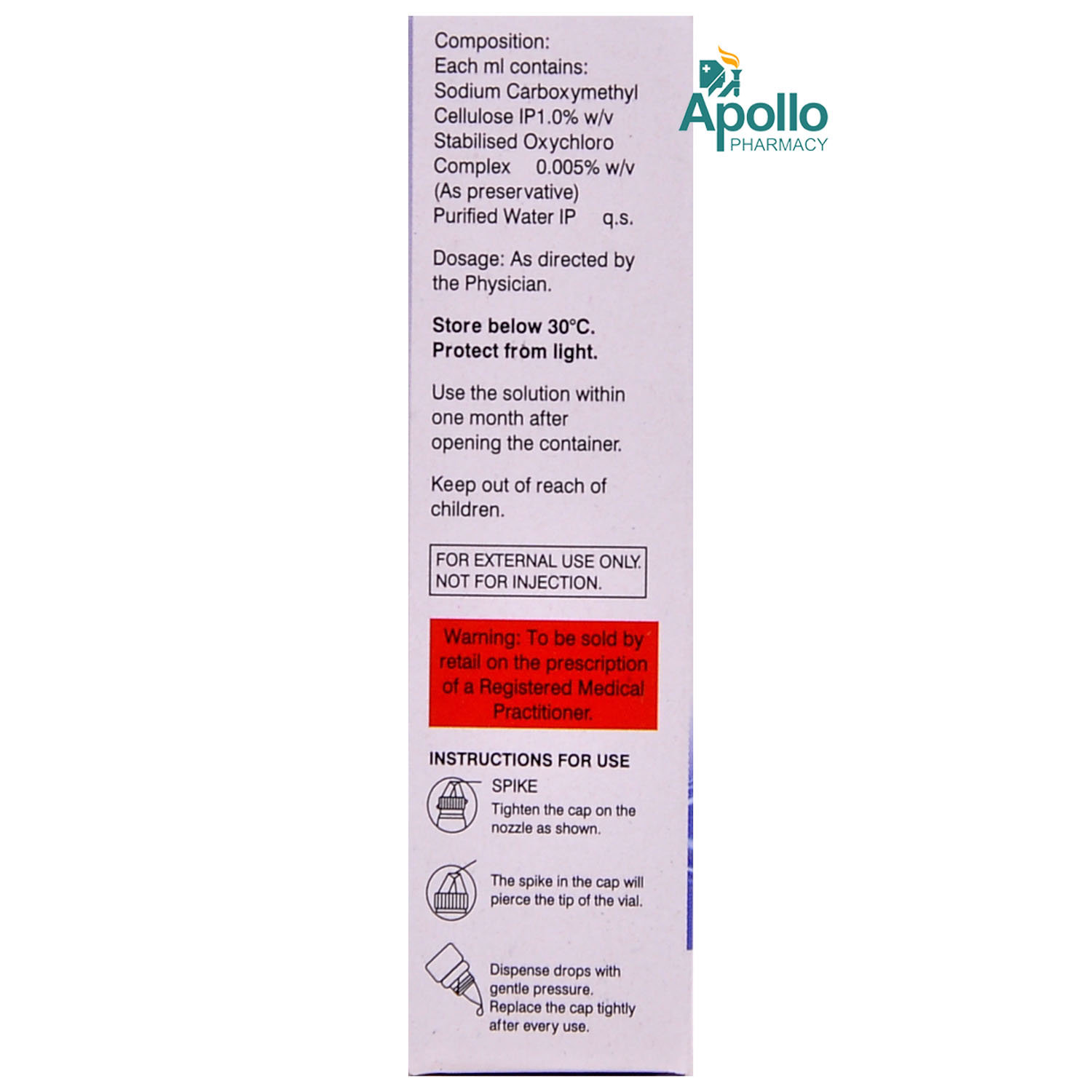 Lacrimos 1% Eye Gel 10 ml, Pack of 1 EYE GEL Lacrimos 1% Eye Gel 10 ml, Pack of 1 EYE GEL