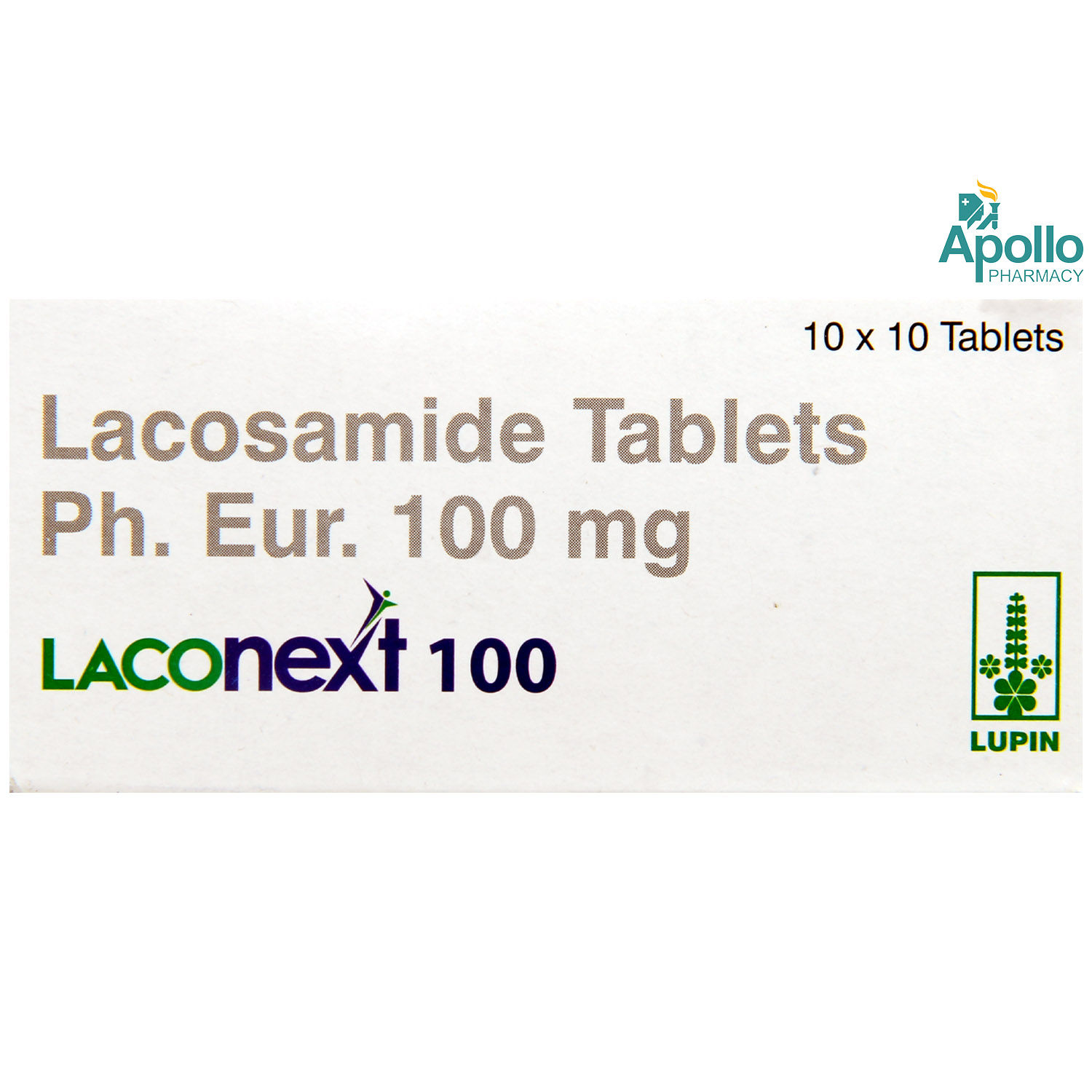 Buy Laconext 100 Tablet 10's Online