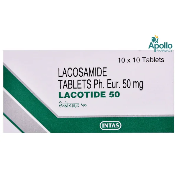 Lacotide 50 Tablet 10's, Pack of 10 TabletS