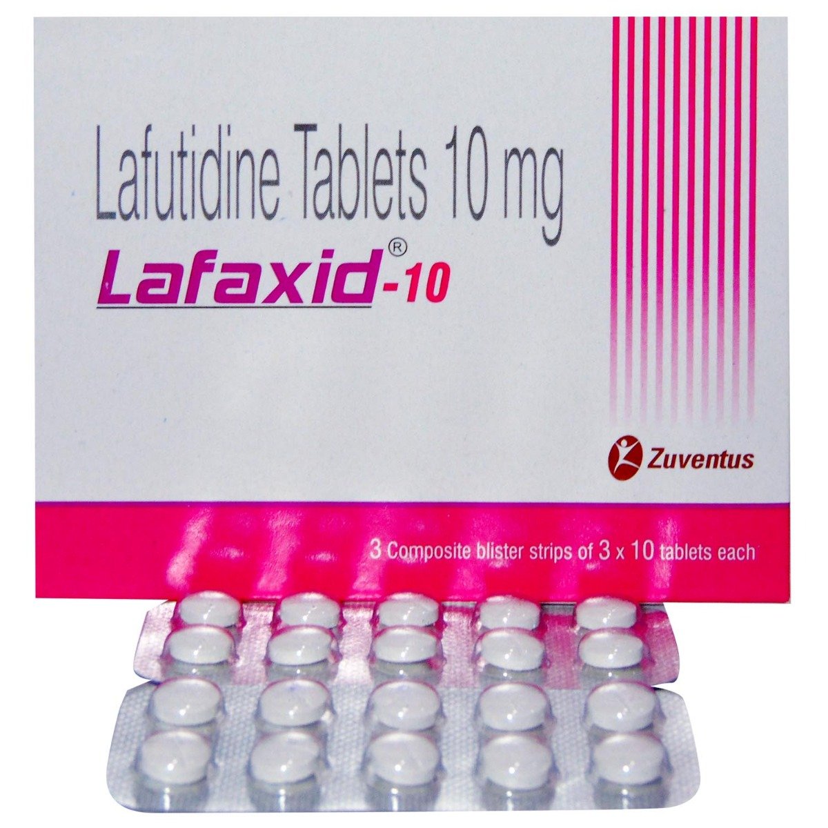 Lafaxid-10 Tablet 10's, Pack of 10 TabletS Lafaxid-10 Tablet 10's, Pack of 10 TabletS