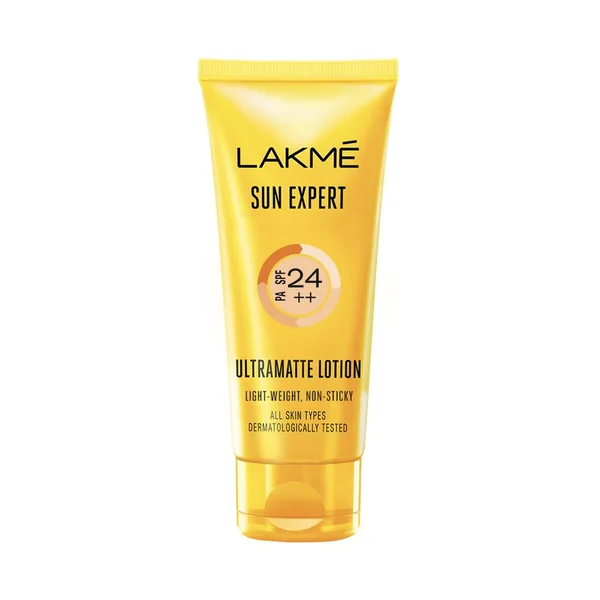 Lakme Sun Expert SPF 24 PA++ Ultra Matte Lotion, 50 ml, Pack of 1