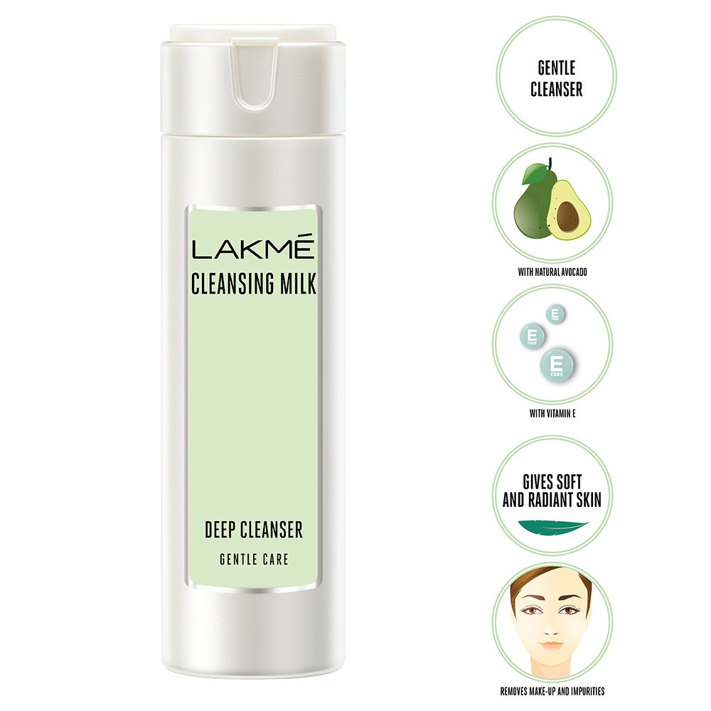 Lakme Gentle Care Deep Cleanser 60 ml | Hyaluronic Acid & Vitamin E | Deep Pore Cleanser | Removes Make up & Impurities | For Soft & Glowing Skin, Pack of 1 Lakme Gentle Care Deep Cleanser 60 ml | Hyaluronic Acid & Vitamin E | Deep Pore Cleanser | Removes Make up & Impurities | For Soft & Glowing Skin, Pack of 1