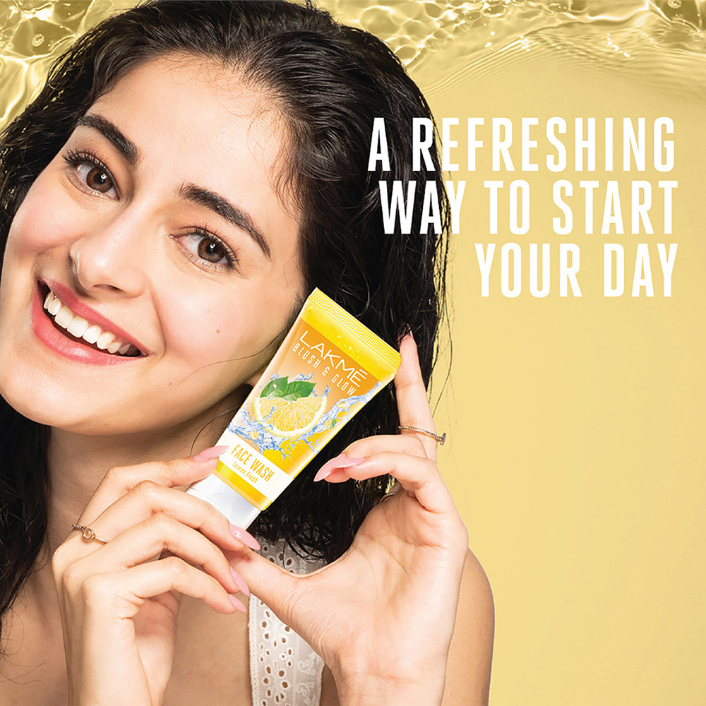 Lakme Blush & Glow Lmeon Fresh Face Wash 50 gm | With Lemon Extracts | Gentle Cleansing | For Refreshed Skin, Pack of 1 Lakme Blush & Glow Lmeon Fresh Face Wash 50 gm | With Lemon Extracts | Gentle Cleansing | For Refreshed Skin, Pack of 1