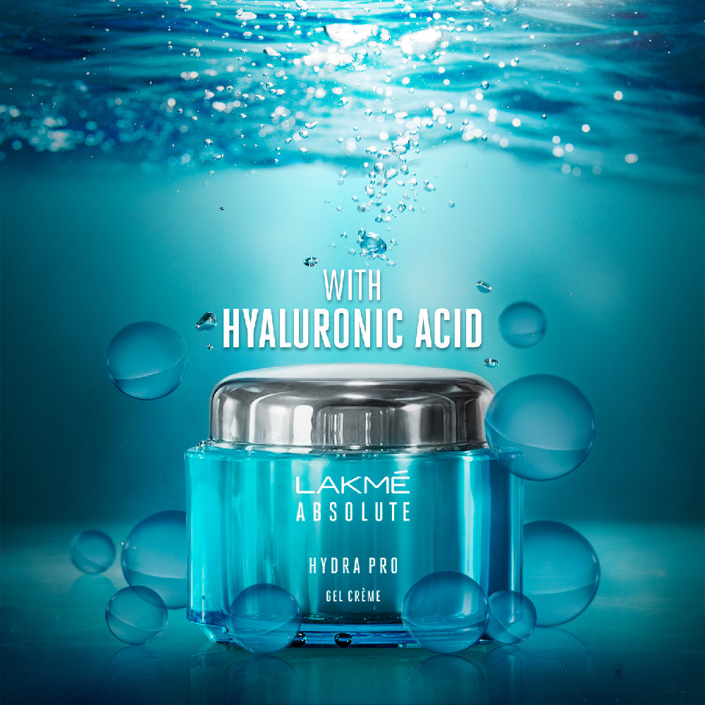 Lakme Absolute Hydra Pro Gel Creme 50 gm | Hyaluronic Acid | 1.7X Better Hydration | For Hydrated Fresh Skin | Lightweight Gel, Pack of 1 Lakme Absolute Hydra Pro Gel Creme 50 gm | Hyaluronic Acid | 1.7X Better Hydration | For Hydrated Fresh Skin | Lightweight Gel, Pack of 1