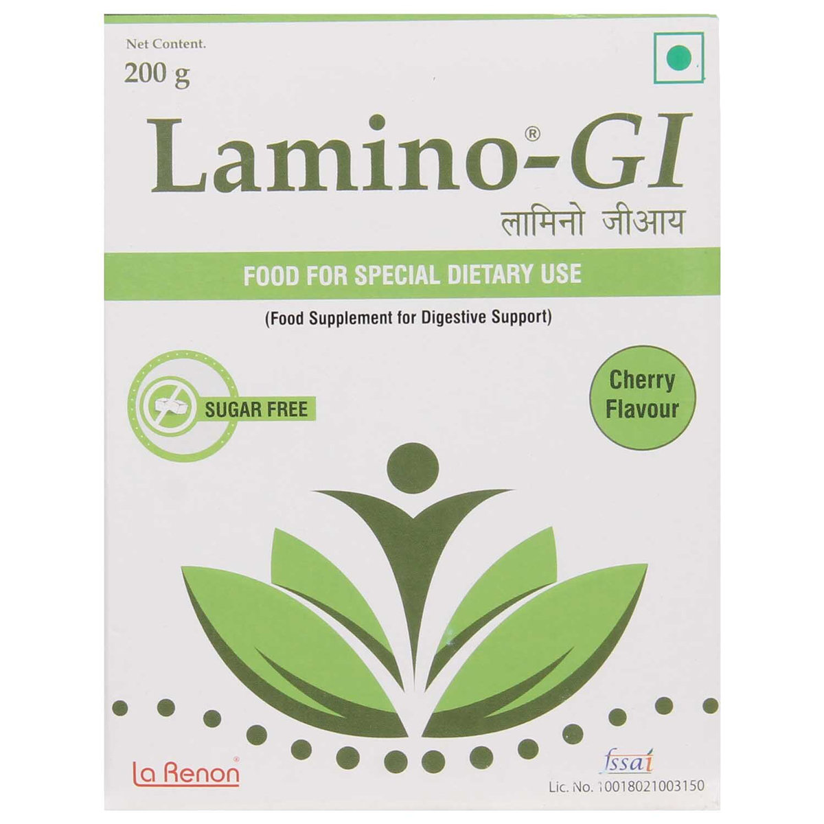 Lamino-GI Cherry Flavour Powder 200 gm, Pack of 1 Lamino-GI Cherry Flavour Powder 200 gm, Pack of 1