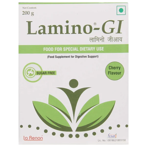 Lamino-GI Cherry Flavour Powder 200 gm, Pack of 1