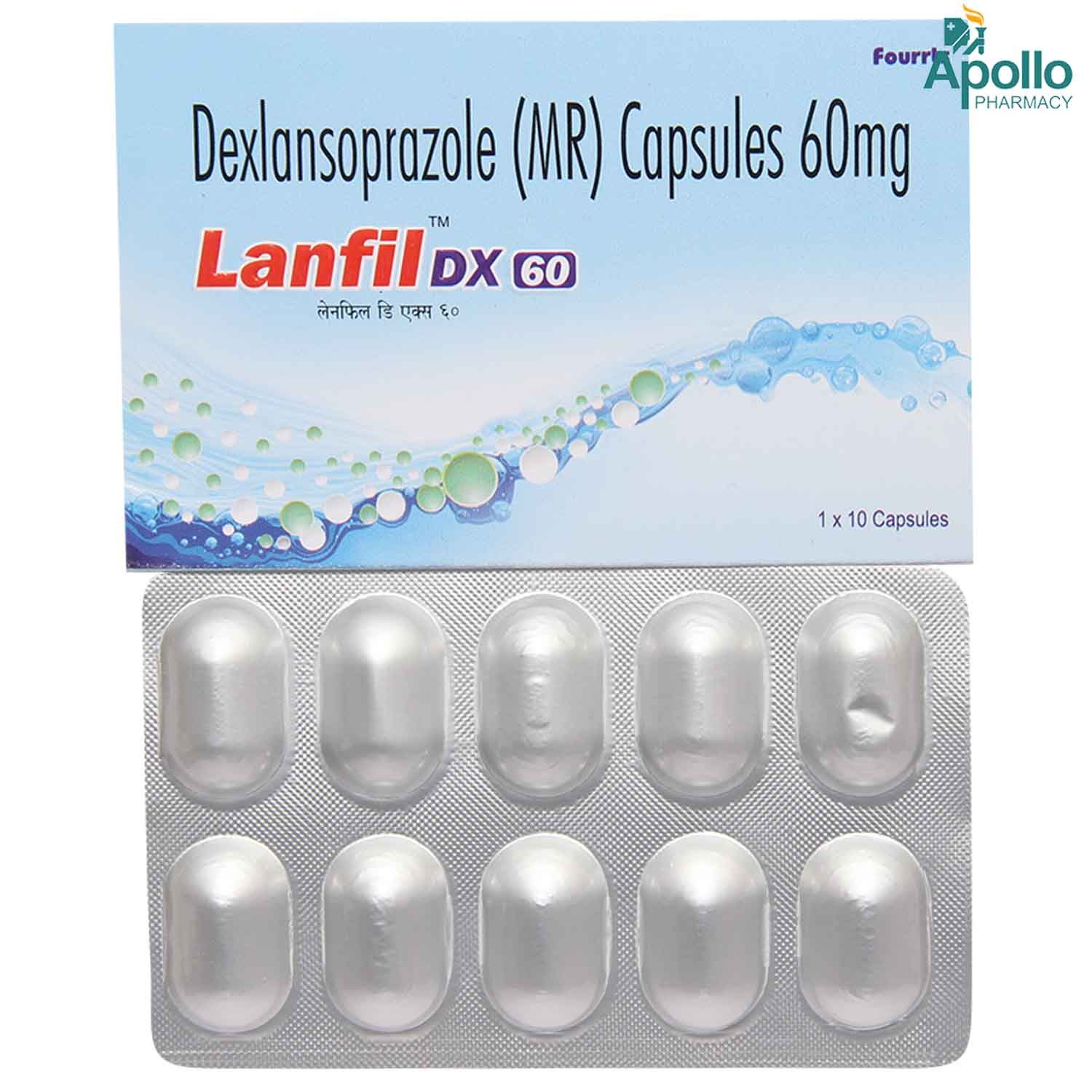 Buy Lanfil DX 60 Capsule 10's Online