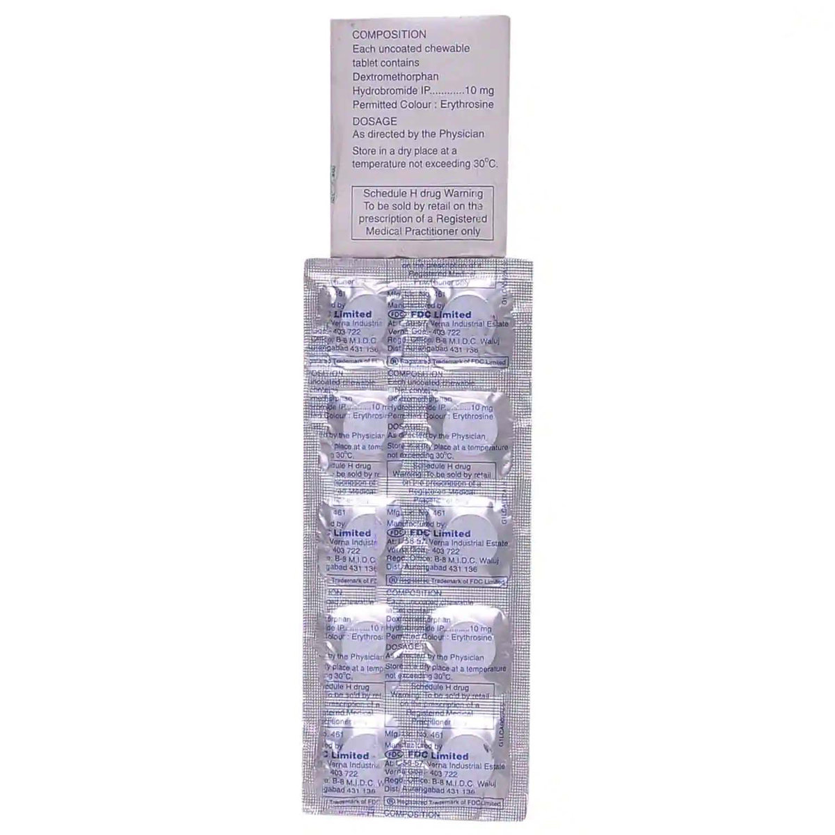 Lastuss CT Tablet 10's, Pack of 10 TABLETS Lastuss CT Tablet 10's, Pack of 10 TABLETS