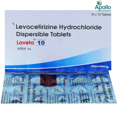 Laveta 10 Tablet 15's, Pack of 15 TABLETS