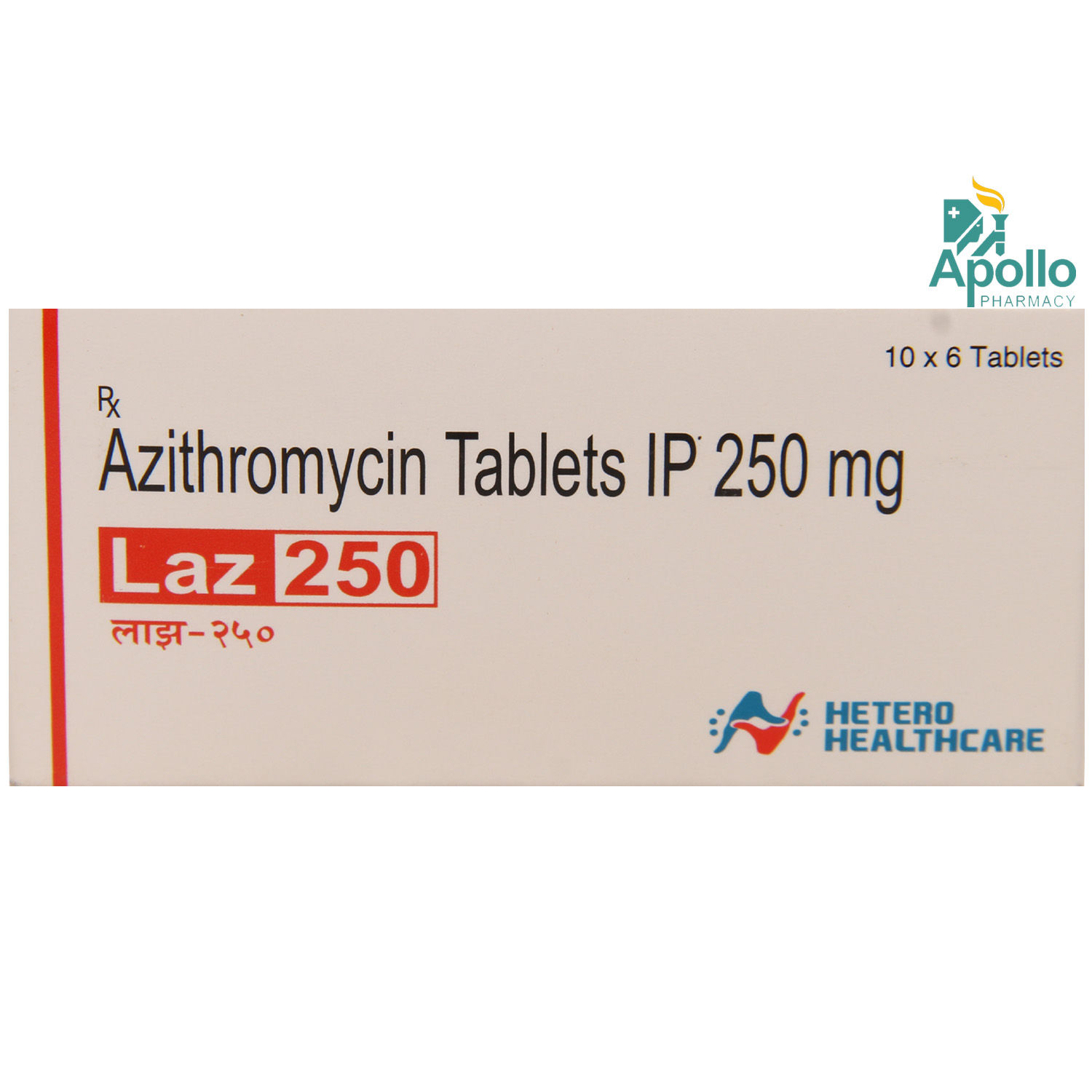 Buy Laz 250 mg Tablet 6's Online