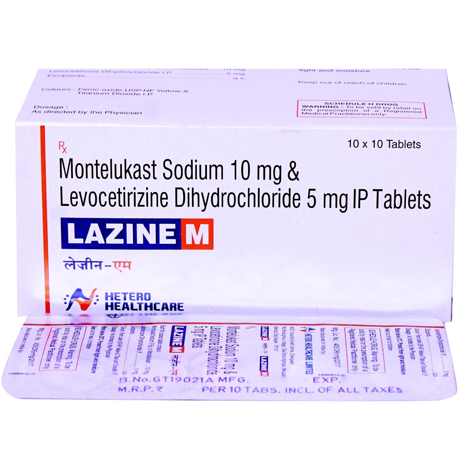 Buy Lazine M Tablet 10's Online