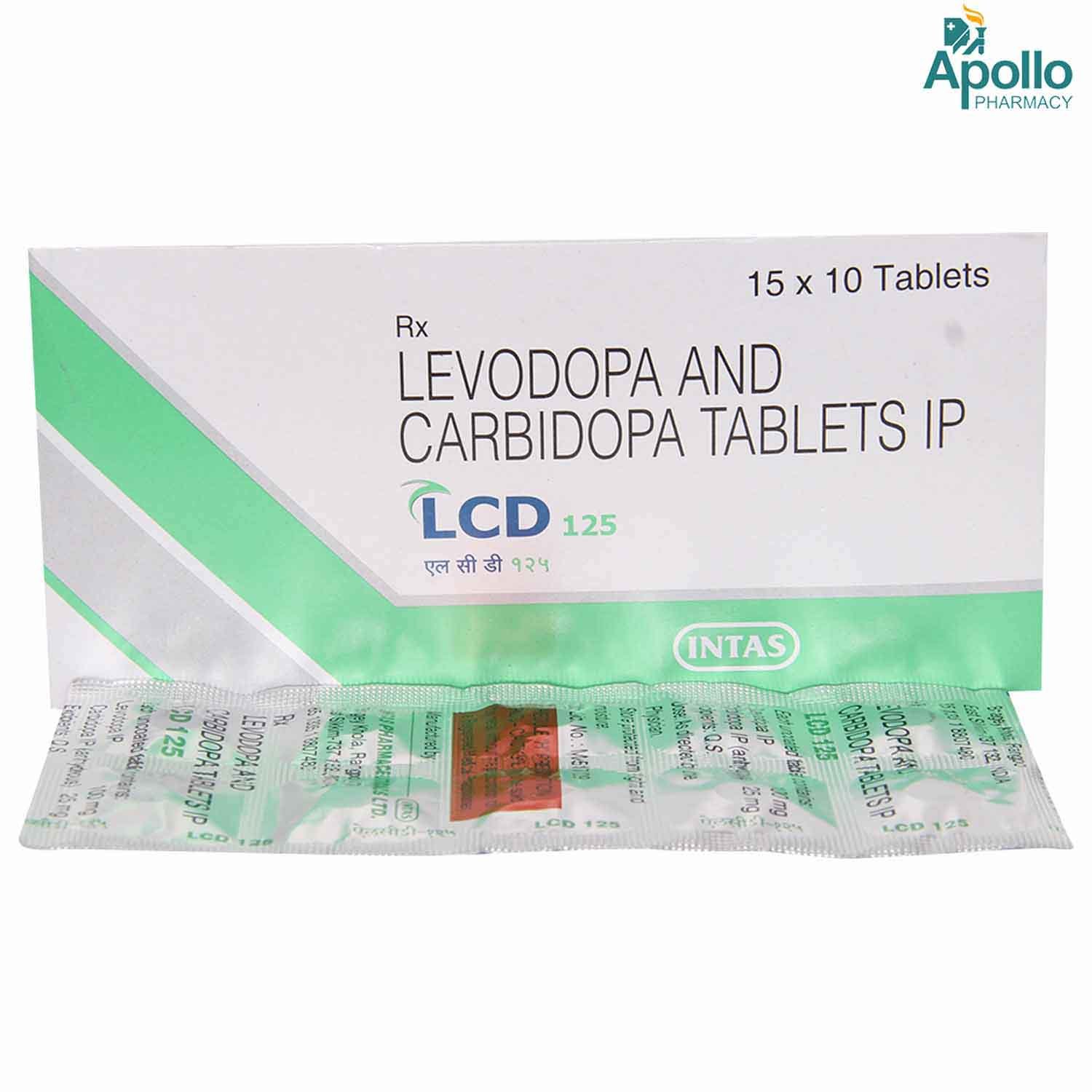 LCD 125 Tablet 10's, Pack of 10 TABLETS LCD 125 Tablet 10's, Pack of 10 TABLETS