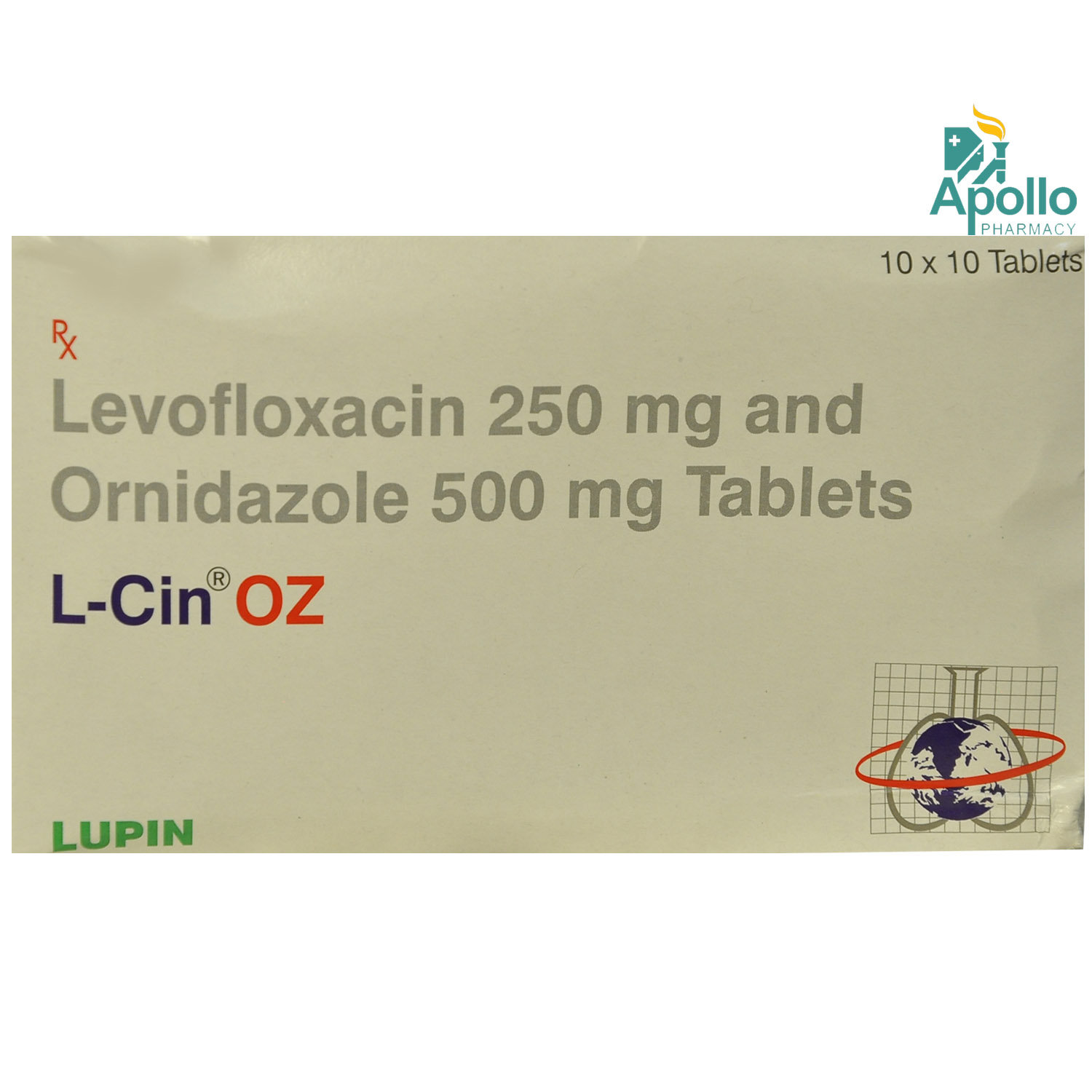 L-Cin OZ Tablet 10's, Pack of 10 TABLETS L-Cin OZ Tablet 10's, Pack of 10 TABLETS