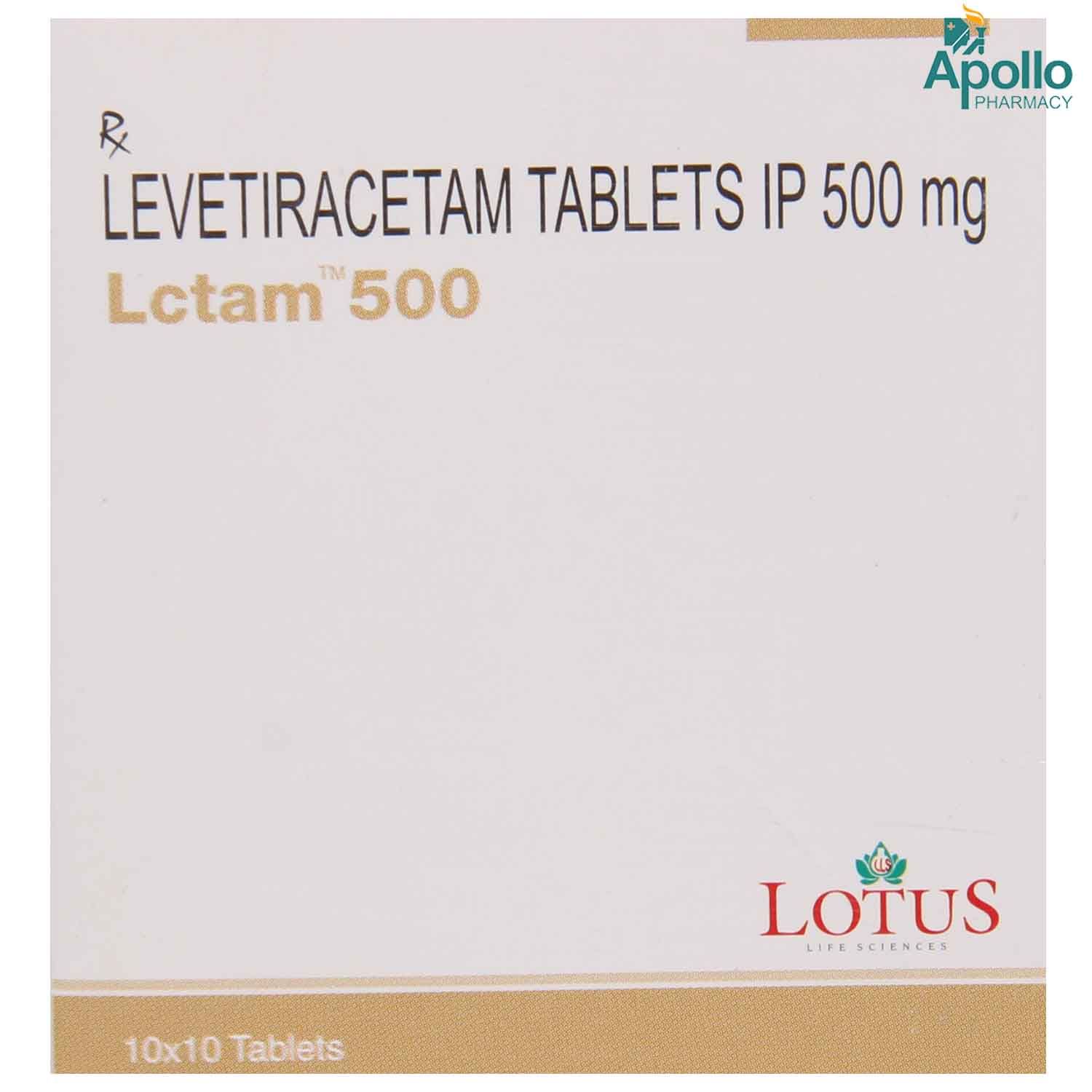 Buy Lctam 500 Tablet 10's Online