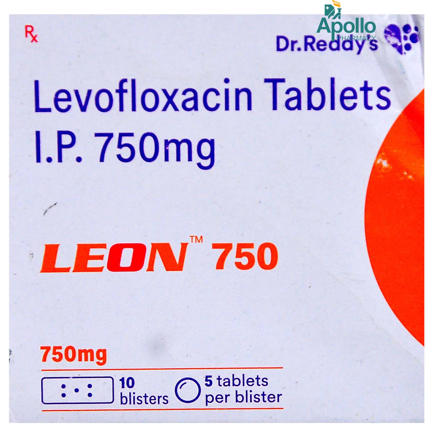 Leon 750 mg Tablet 5's, Pack of 5 TABLETS Leon 750 mg Tablet 5's, Pack of 5 TABLETS
