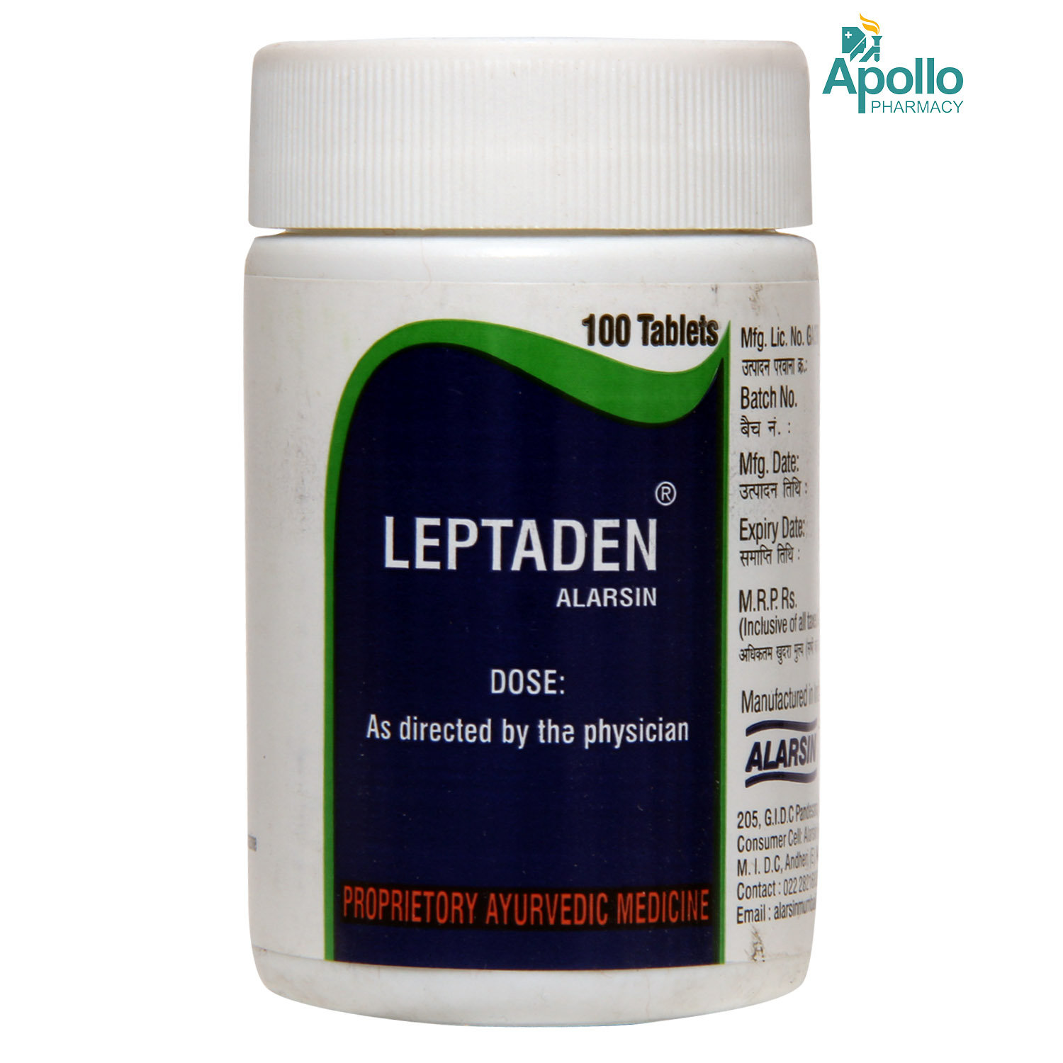 Leptaden Tablet 100's, Pack of 1 Leptaden Tablet 100's, Pack of 1