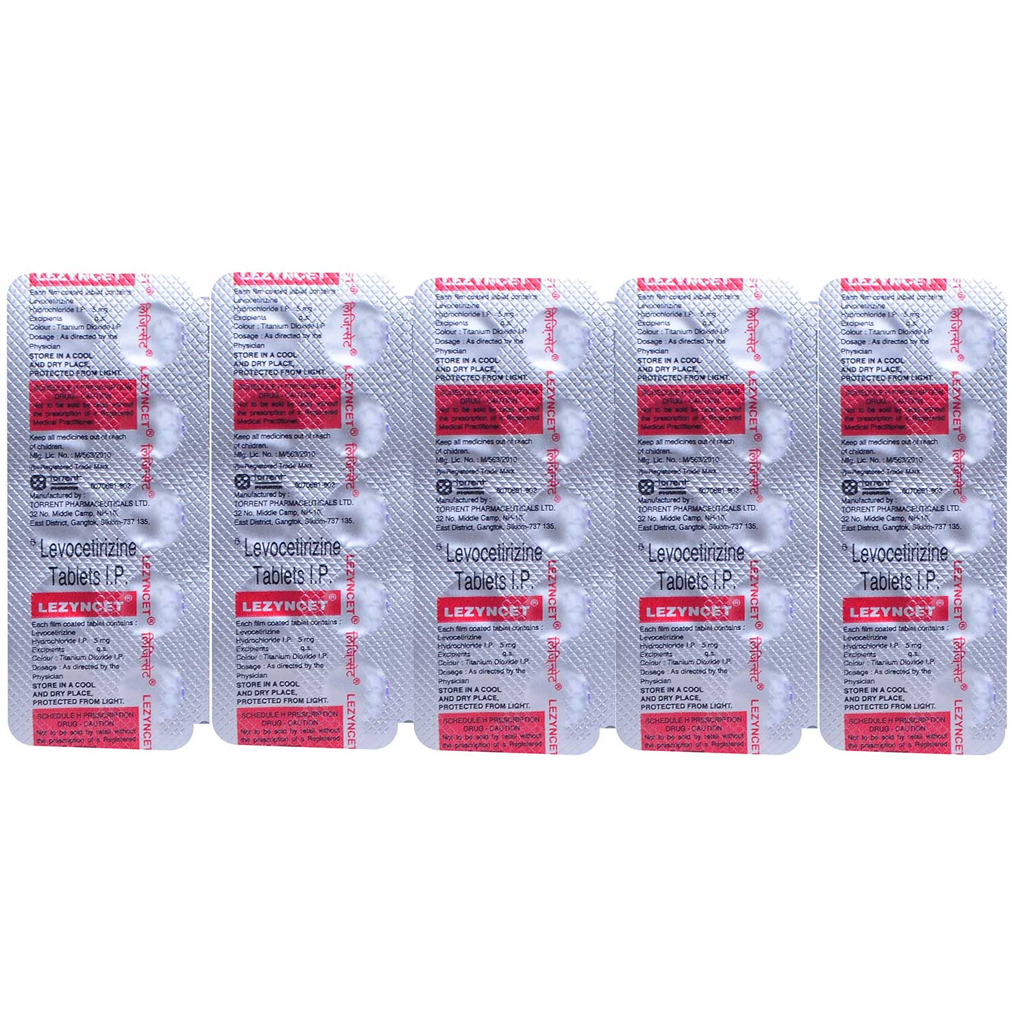 Lezyncet Tablet 10's, Pack of 10 TABLETS Lezyncet Tablet 10's, Pack of 10 TABLETS