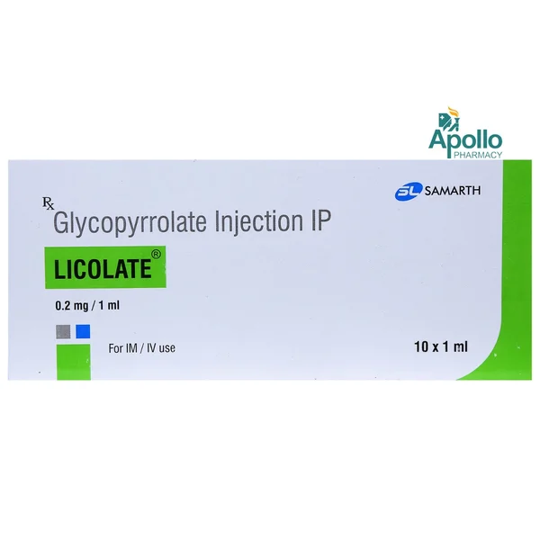 LICOLATE INJECTION 1ML, Pack of 1 Injection