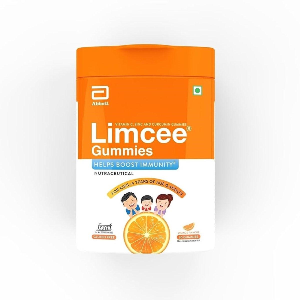 Buy Limcee Orange Flavour Gummies 30's Online