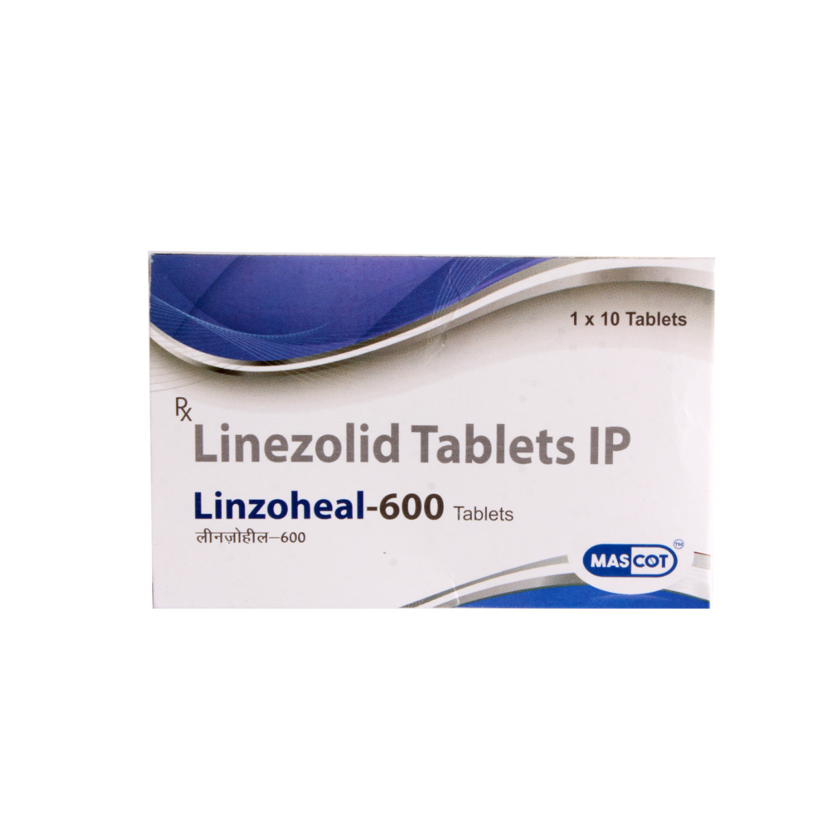 Linzoheal-600 mg Tablet 10's, Pack of 10 TABLETS Linzoheal-600 mg Tablet 10's, Pack of 10 TABLETS