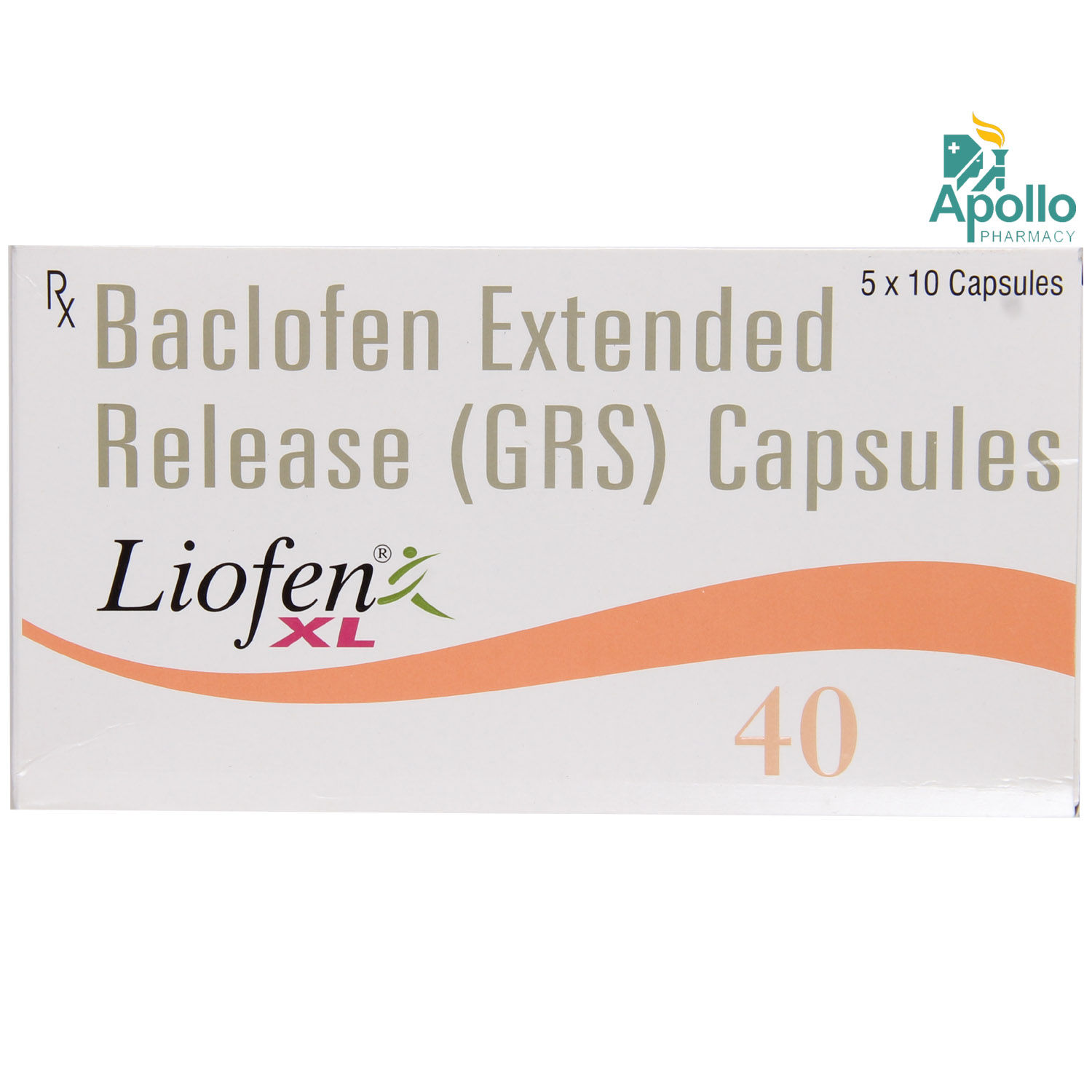 Buy Liofen XL 40 Capsule 10's Online