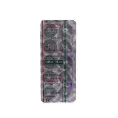 Listap-150 SR Tablet 10's, Pack of 10 TABLETS