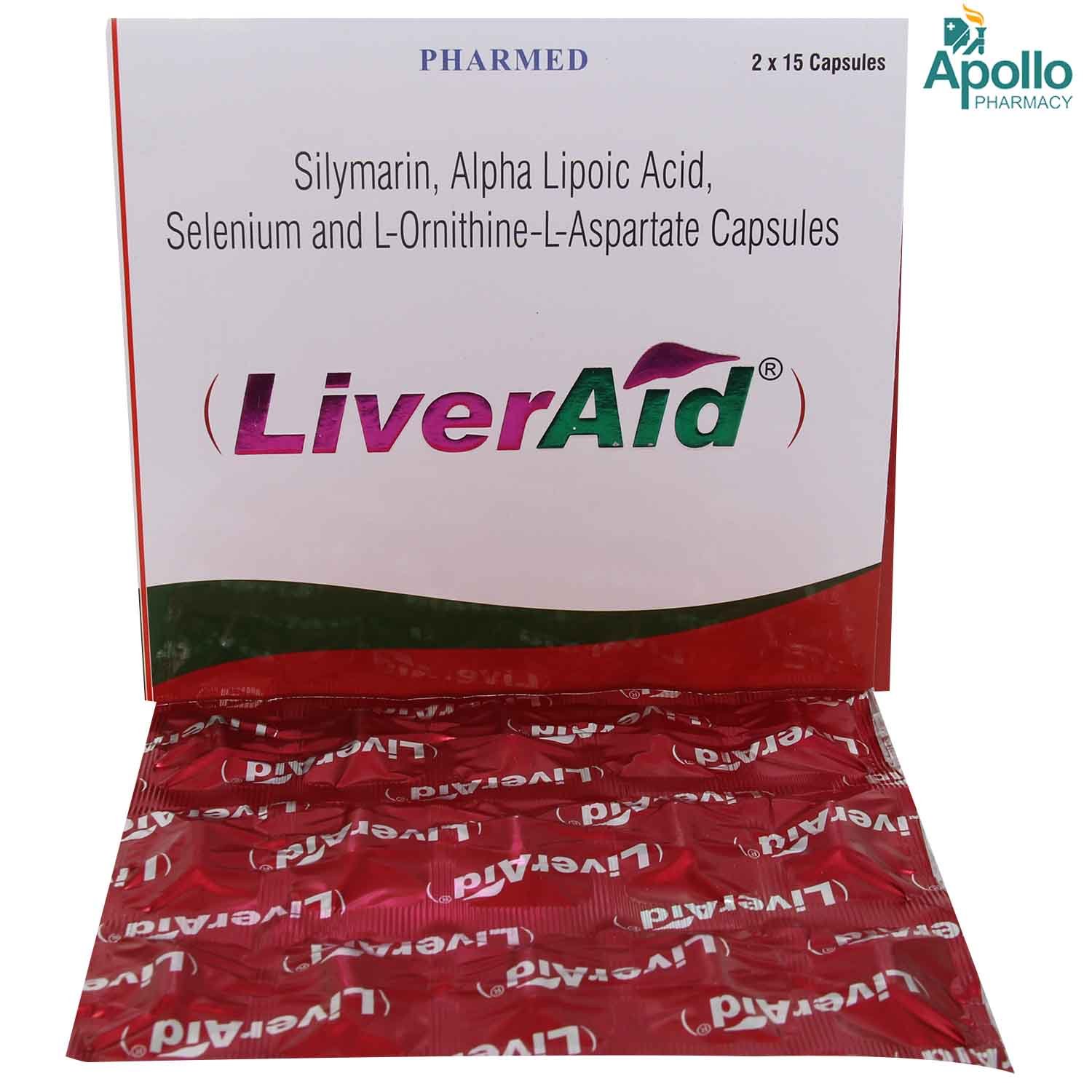 Liveraid Capsule 15's, Pack of 15 CAPSULES Liveraid Capsule 15's, Pack of 15 CAPSULES