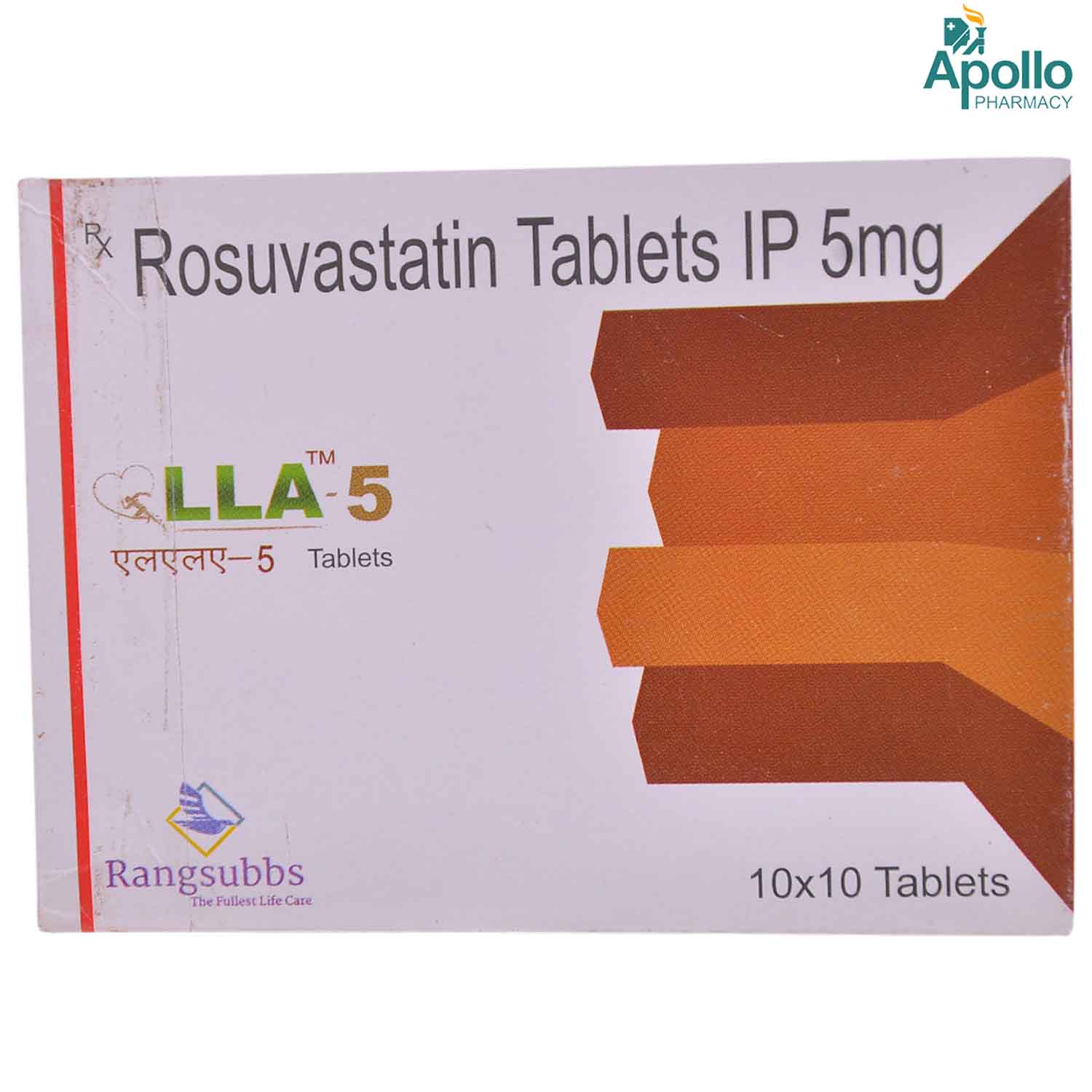 Lla-5mg Tablet 10's, Pack of 10 TabletS Lla-5mg Tablet 10's, Pack of 10 TabletS