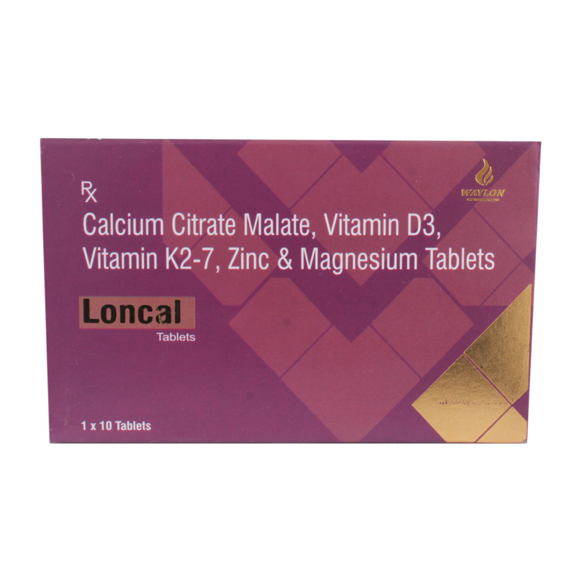 Loncal Tablet 10's, Pack of 10 TABLETS Loncal Tablet 10's, Pack of 10 TABLETS