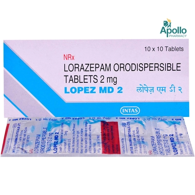 Lopez MD 2 Tablet 10's, Pack of 10 TABLETS