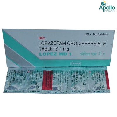 Lopez MD 1 Tablet 10's, Pack of 10 TABLETS