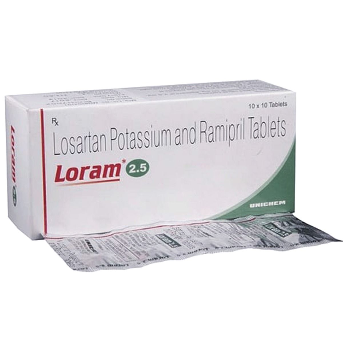 Loram 2.5 Tablet 10's, Pack of 10 Loram 2.5 Tablet 10's, Pack of 10