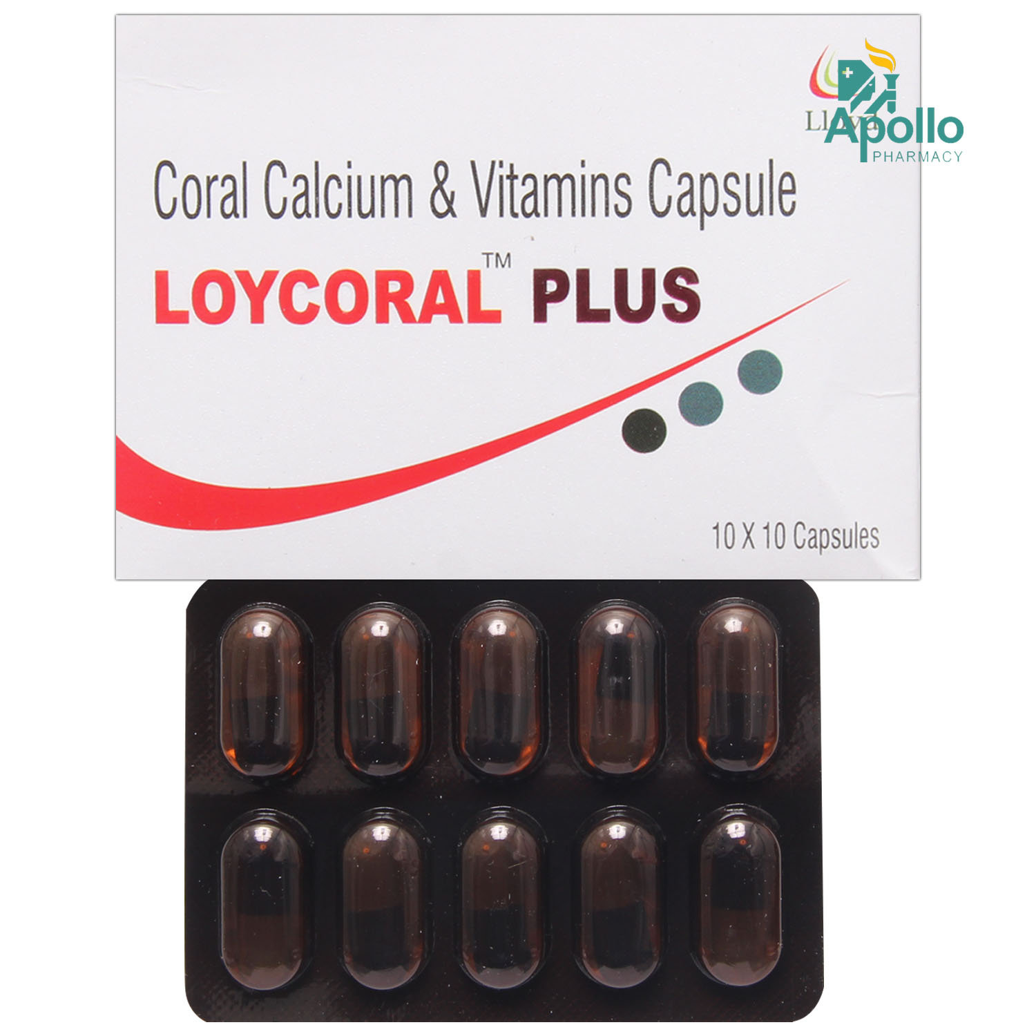 Loycoral Plus Capsule 10's, Pack of 10 CAPSULES Loycoral Plus Capsule 10's, Pack of 10 CAPSULES