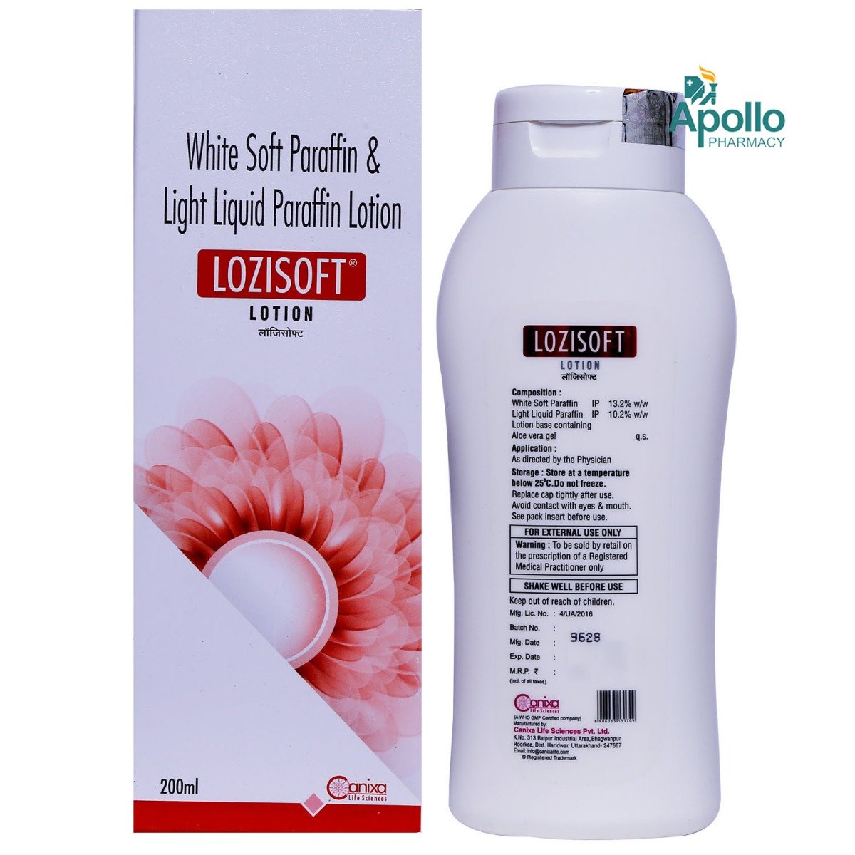 Lozisoft Lotion 200 ml, Pack of 1 Lotion Lozisoft Lotion 200 ml, Pack of 1 Lotion