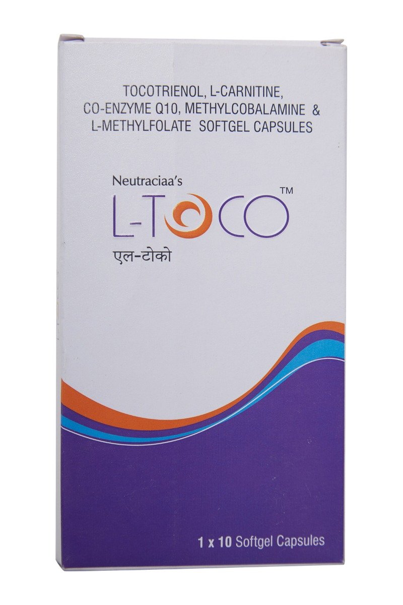 L-Toco Softgel Capsule 10's, Pack of 10 SoftgelS L-Toco Softgel Capsule 10's, Pack of 10 SoftgelS