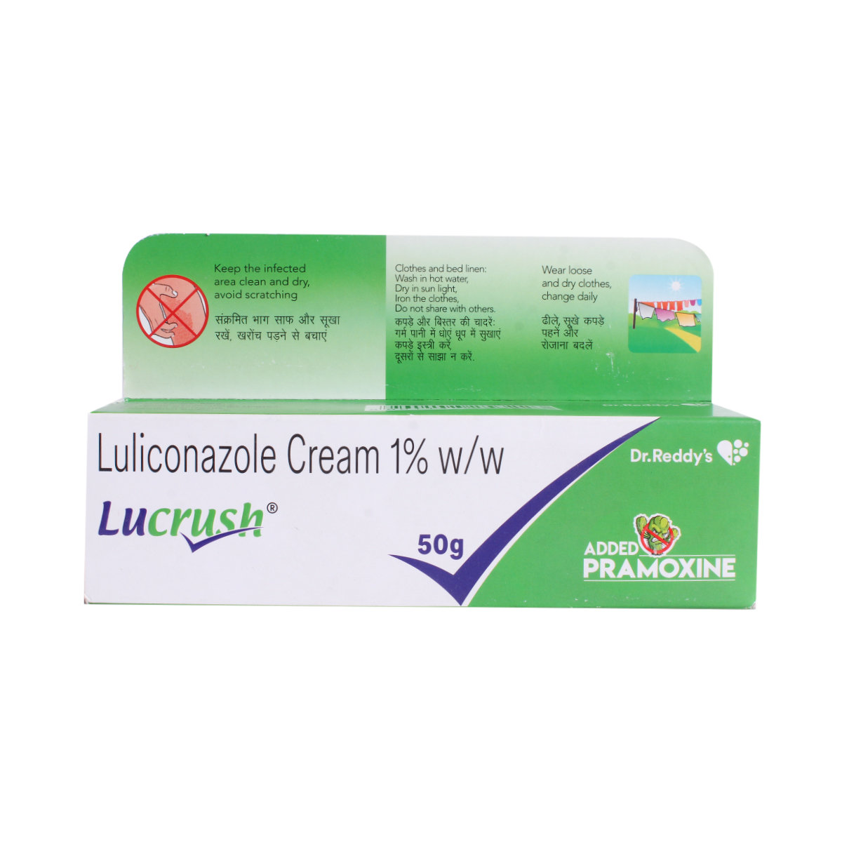 Lucrush Cream 50 gm, Pack of 1 CREAM Lucrush Cream 50 gm, Pack of 1 CREAM