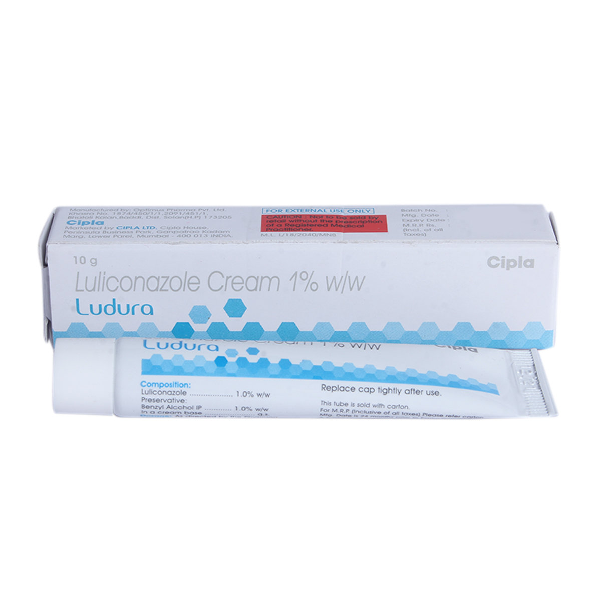 Ludura 1%W/W Cream 10gm, Pack of 1 Ointment Ludura 1%W/W Cream 10gm, Pack of 1 Ointment