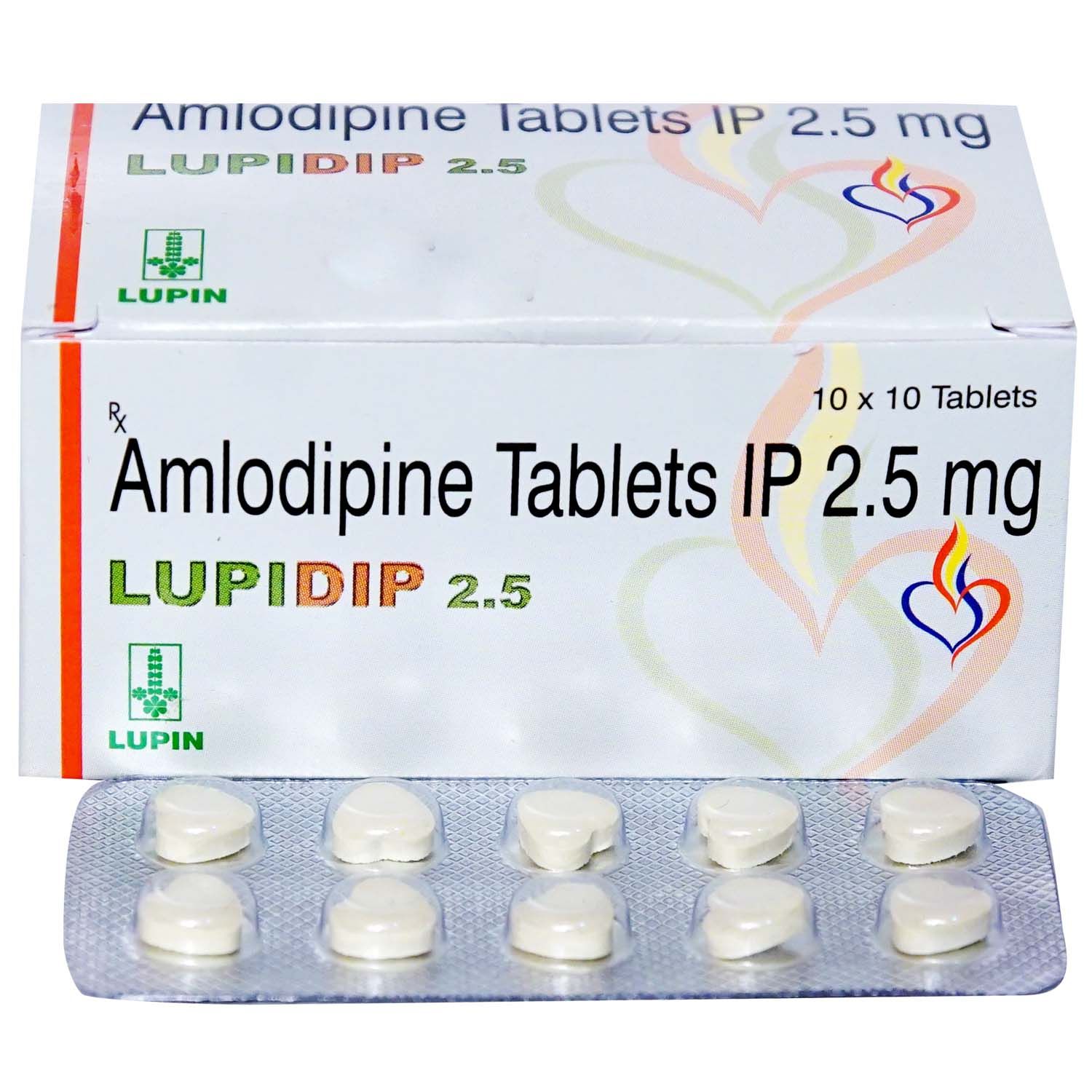 Buy LUPIDIP 2.5MG TABLET Online