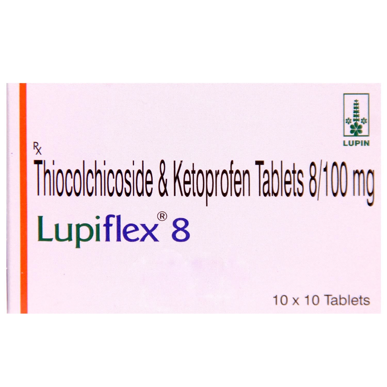 Buy Lupiflex 8 Tablet 10's Online