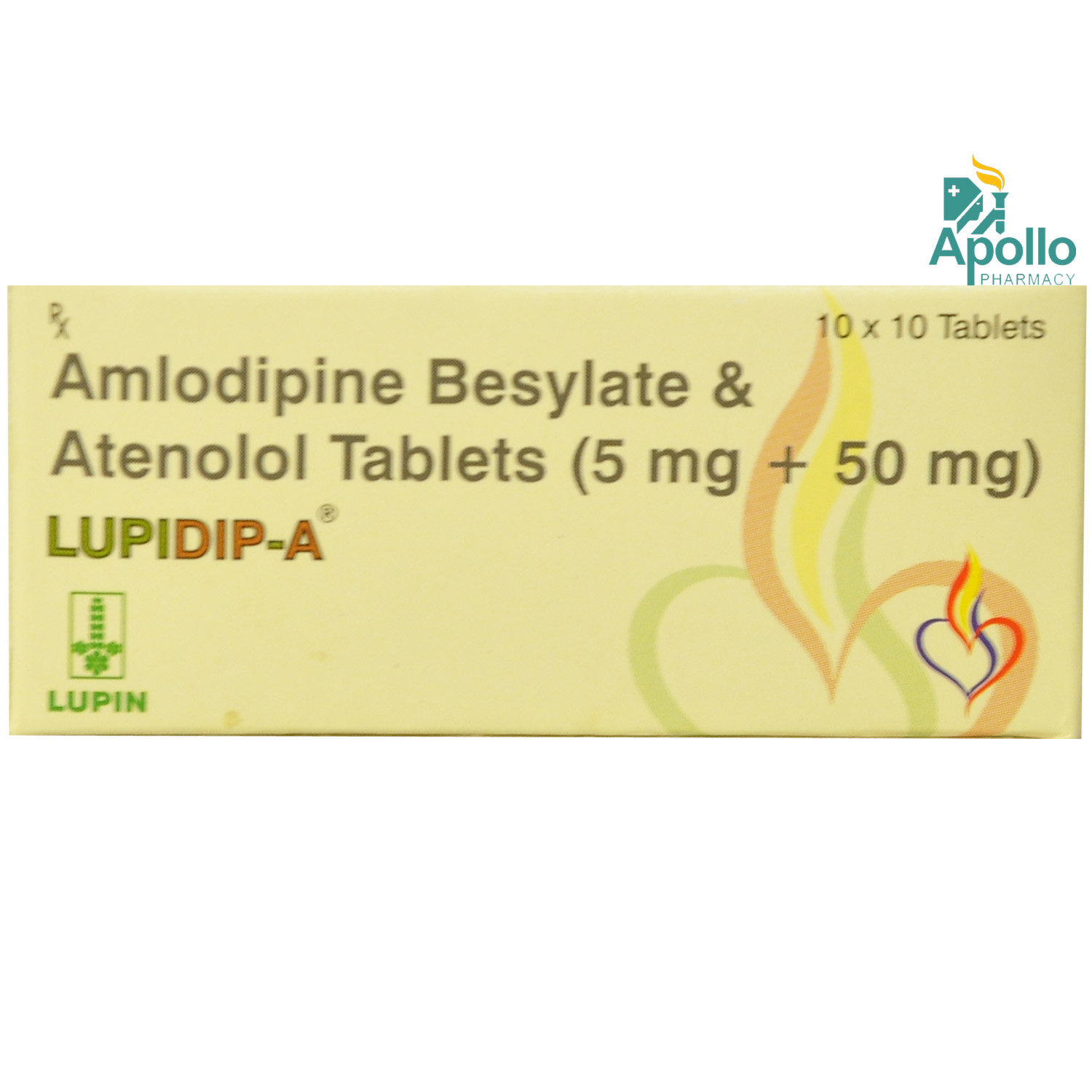Lupidip A Tablet 10's, Pack of 10 TABLETS Lupidip A Tablet 10's, Pack of 10 TABLETS